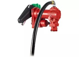 Fill-Rite 12v 15 gpm fuel transfer pump with diesel nozzle