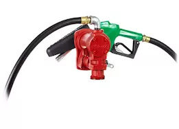 Fill-Rite 12v 15 gpm fuel transfer pump with diesel nozzle