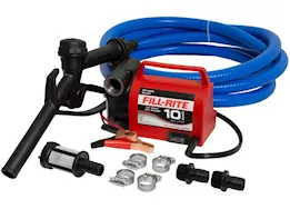 Fill-Rite Portable 12v dc 10 gpm portable fuel transfer pump with nozzle