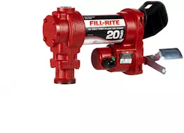 Fill-Rite 20 gpm, 12v dc high flow pump, 5ft ground wire, no accessories