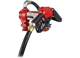 Fill-Rite 20 gpm, 12v dc high flow pump, 1in x 12ft hose, 1in ultra high flow automatic nozzle