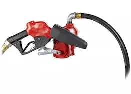 Fill-Rite 20 gpm, 12v dc high flow pump, 1in x 12ft hose, 1in ultra high flow automatic nozzle