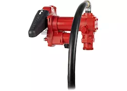 Fill-Rite 20 gpm, 12v dc high flow pump, 1in x 12ft hose, 1in ultra high flow automatic nozzle