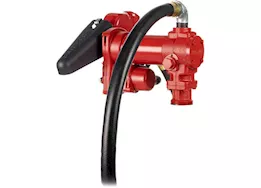 Fill-Rite 20 gpm, 12v dc high flow pump, 1in x 12ft hose, 1in ultra high flow automatic nozzle