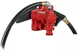 Fill-Rite 20 gpm, 12v dc high flow pump, 1in x 12ft hose, 1in ultra high flow automatic nozzle