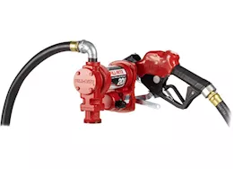 Fill-Rite 20 gpm, 12v dc high flow pump, 1in x 12ft hose, 1in ultra high flow automatic nozzle