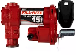 Fill-Rite 15 gpm 115v ac 60 hz fuel transfer pump  no accessories