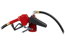 Fill-Rite 15 gpm, 115v ac 60 hz pump, 3/4in x 12ft hose, 3/4in automatic nozzle (unleaded spout & red cover)