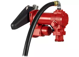 Fill-Rite 15 gpm, 115v ac 60 hz pump, 3/4in x 12ft hose, 3/4in manual nozzle, telescoping steel suction pipe