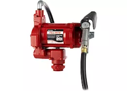 Fill-Rite Heavy duty 115v ac 20gpm fuel transfer pump w/nozzle