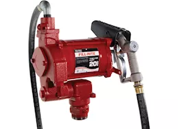 Fill-Rite 115v ac 20 gpm fuel transfer pump with manual nozzle