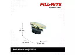 Fill-Rite Vented Fill Cap