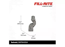 Fill-Rite Multi-Plate Pump Swivel 3/4 in.