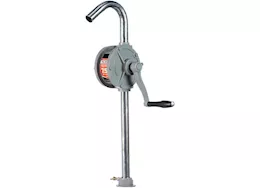 Fill-Rite Rotary hand pump, 3 piece steel suction pipe, spout