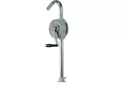 Fill-Rite Rotary hand pump, 3 piece steel suction pipe, spout