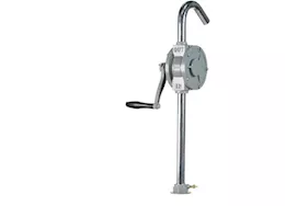 Fill-Rite Rotary hand pump, 3 piece steel suction pipe, spout