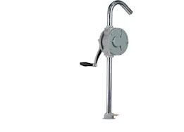 Fill-Rite Rotary hand pump, 3 piece steel suction pipe, spout