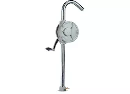 Fill-Rite Rotary hand pump, 3 piece steel suction pipe, spout