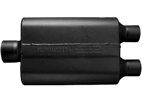 Flowmaster 40 series delta flow muffler, 3.00in in (c) / 2.25in out (d): ea Main Image