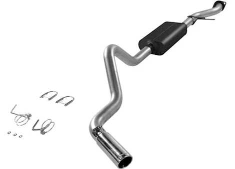 Flowmaster 99-07 chevy/gmc 1500 (classic) force ii cat-back exhaust system, mild sound Main Image