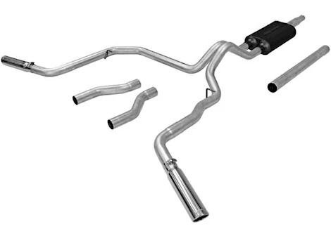 Flowmaster EXHAUST KITS AMERICAN THUNDER 87-96 FORD F 150 TRUCKS, 1/2 TON, V8 OR V6, 2/4 WH