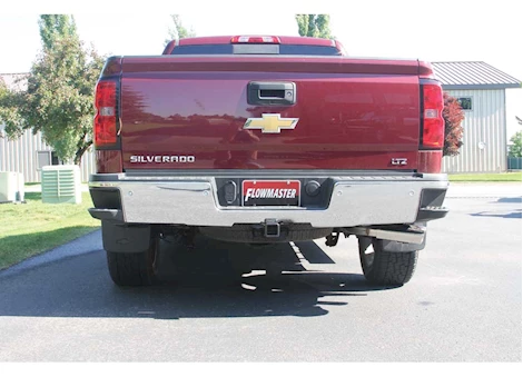Flowmaster 14-16 SILVERADO/SIERRA 1500 5.3L V8 CREW/DOUBLE CAB CAT BACK SYSTEM 409S SINGLE SIDE EXIT FORCE II
