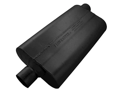 Flowmaster 50 SERIES DELTA FLOW MUFFLER, 2.50IN IN (C) / OUT (O): EA