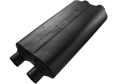 Flowmaster 50 SERIES BIG BLOCK MUFFLER, 3.00IN IN (D) / 2.50IN OUT (D): EA