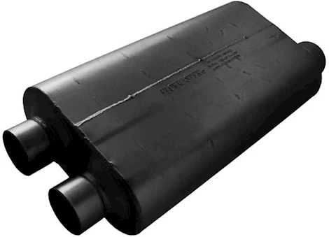 Flowmaster 50 series big block muffler, 3.00in in (d) / 3.50in out (s): ea Main Image