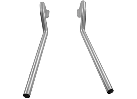Flowmaster TAILPIPES, 2.50" FOR 62-74 MOPAR B-BODY: 1 PR
