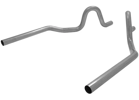Flowmaster TAILPIPES 2.50IN MANDREL BENT TUBING FOR 64-72 GM A-BODY 16 GAUGE 409S SS : 1 PR