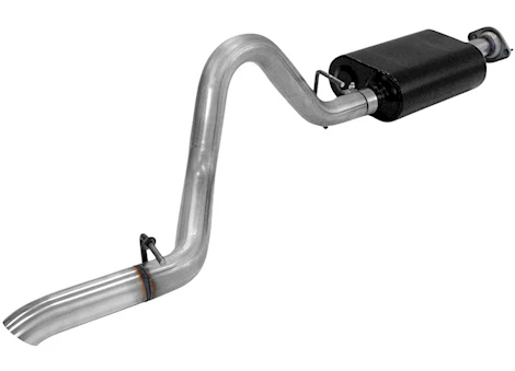 Flowmaster 00-06 JEEP WRANGLER TJ 4.0L CAT-BACK SYSTEM 2.50IN DIAMETER TUBING 60 SERIES DEL