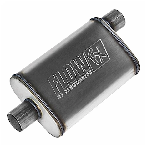 Flowmaster 2.50IN (OFFSET IN /CENTER OUT) FLOW FX MUFFLER