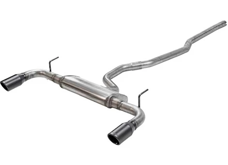 Flowmaster 14-22 cherokee 3.2l flowfx cat-back exhaust, 2.5in dual outlet, 3.5in tip, stain Main Image