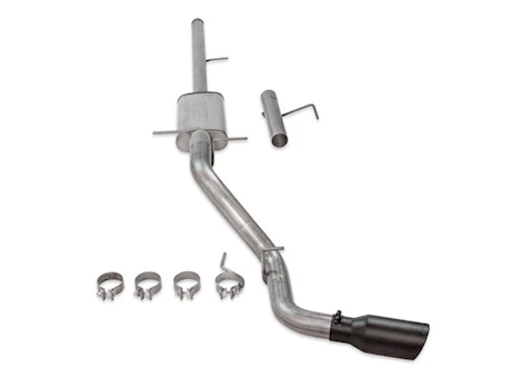 Flowmaster 09-13 SILVERADO/SIERRA 1500 4.8/5.3L, CAT-BACK EXHAUST SYSTEM, 4.5IN TIP, 3IN TUBE, 304SS, BLACK