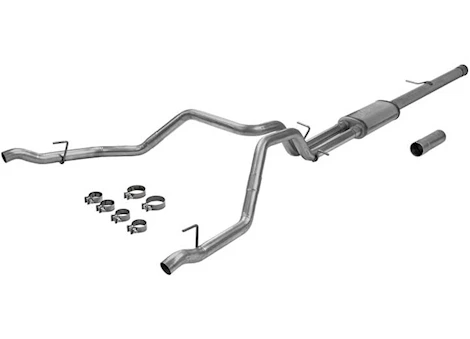 Flowmaster 19-C SILVERADO/SIERRA 1500 6.2L V8 CAT-BACK EXHAUST SYS, 3.5IN-2.5IN DUAL REAR E