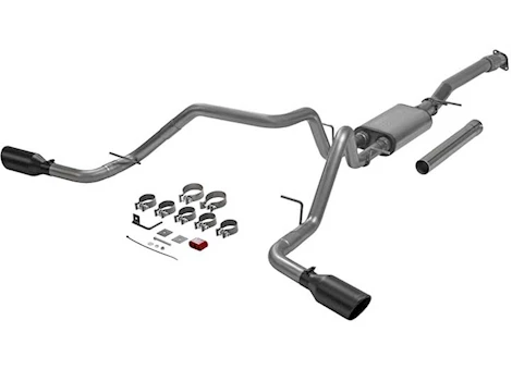 Flowmaster 19-C SILVERADO/SIERRA 2.7L FLOWFX CAT-BACK EXHAUST, 3.5IN X 2.5IN DUAL, 4.5IN TI