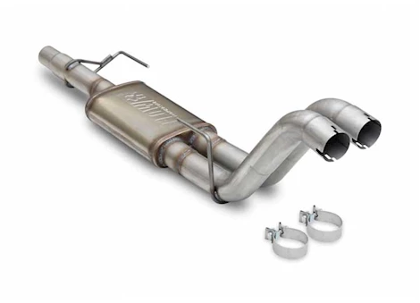 Flowmaster 21-C F150 2.7/3.5/5.0L FLOWFX CAT-BACK EXHAUST SYS, DUAL, 3IN TIP, 409SS