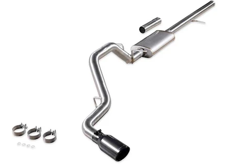 Flowmaster 14-19 GM 1500 CLASSIC SIGNATURE CAT-BACK EXHAUST SYS 4.5IN TIP, 3IN TUBING, SINGLE, SS