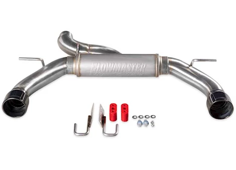 Flowmaster 21-C BRONCO SIGNATURE AXLE-BACK EXHAUST SYS, 3IN TUBING, DUAL, SS