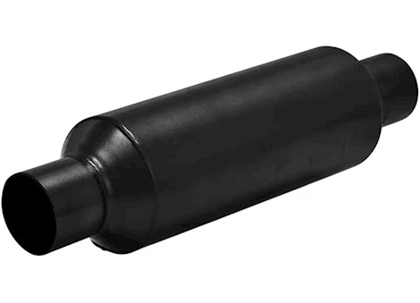 Flowmaster OUTLAW RACE MUFFLER,2.50IN IN/OUT:17.00IN LONG OVERALL 4.5IN DIAMETER X 11IN LEN