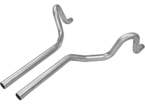 Flowmaster TAILPIPES 2.50IN MANDREL BENT TUBING FOR 64-72 GM A-BODY 16 GAUGE 409S SS : 1 PR