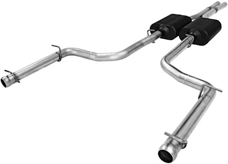 Flowmaster 09-14 challenger exhaust kits american thunder 5.7l hemi, 2.50in mandrel Main Image