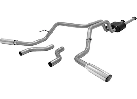 Flowmaster 10-21 TUNDRA 5.4L/6.4L V8 ENGINE 145 WB CAT-BACK SYSTEM DUAL REAR/SIDE EXIT-409S