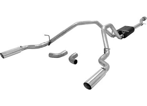 Flowmaster 14-16 silverado/sierra 1500 crew cab 5.3l flex fuel exhaust system Main Image