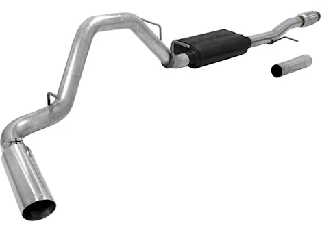 Flowmaster 14-16 SILVERADO/SIERRA 1500 5.3L V8 CREW/DOUBLE CAB CAT BACK SYSTEM 409S SINGLE SIDE EXIT FORCE II