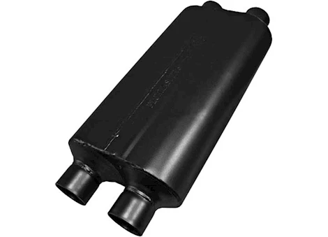 Flowmaster 50 SERIES H.D. MUFFLER, 2.50IN IN (D) / OUT (D): EA, 16 GAUGE 409S STAINLESS STE