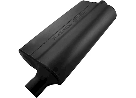 Flowmaster 50 SERIES DELTA FLOW MUFFLER, 2.00IN IN (O) / OUT (C): EA