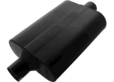 Flowmaster Super 44 series muffler, 2.25in in (c) / out (c), 4in x 9.75in x 13in case: ea Main Image