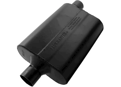 Flowmaster Super 44 series muffler, 2.25in in (c) / out (o), 4in x 9.75in x 13in case: ea Main Image